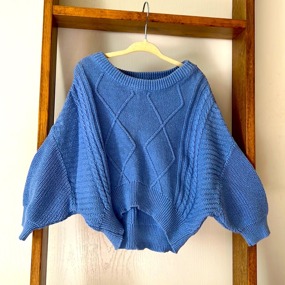 Cotton On Kids Girls Size 2 Blue Sweater